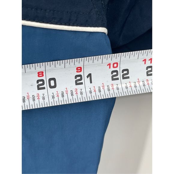 Nike Jacket Men’s Large Blue Full Zip‎ Windbreaker 2 Tone - Picture 12 of 13